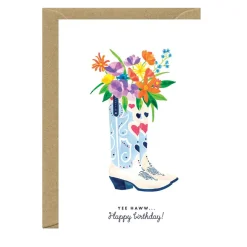 Carte d'anniversaire Santiag