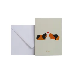 Carte de voeux Cochons d'Inde