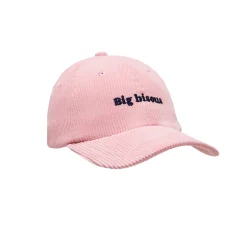 Casquette Big Bisous - Rose