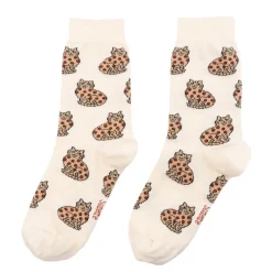 Chaussettes Chat Bengal - Jaune