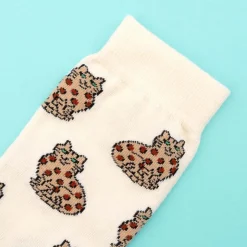 Chaussettes Chat Bengal - Jaune