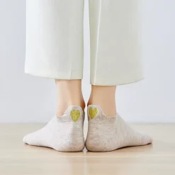 Chaussettes Languette Coeur