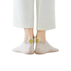 Chaussettes Languette Coeur