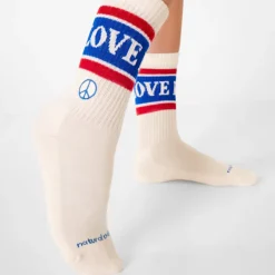 Chaussettes Peace u0026 Love