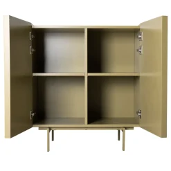 Commode / Buffet - 80 x 40 x 89 cm - Vert Olive