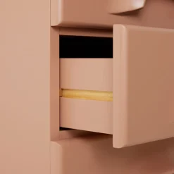 Commode 7 Tiroirs - 45 x 40.5 x 113 cm - Blush