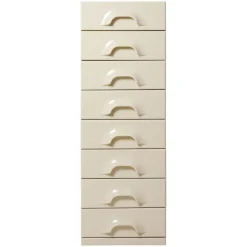 Commode 8 Tiroirs - Crème