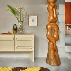 Commode Space - 160 x 42 x 80 cm - Crème