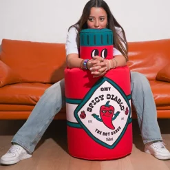 Coussin géant gonflable - Air Spicy Diablo