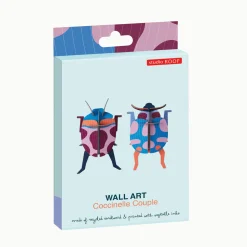 Décoration Murale Couple Coccinelle