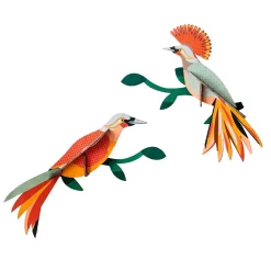 Décoration murale Oiseau de paradis Obi