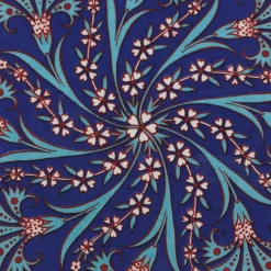 Dessous de Plat en céramique - Bleu foncé et Violet