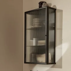 Etagère murale Haze - Métal - Noir