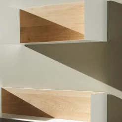 Etagère U en chêne - 70 x 15 cm