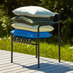 Fauteuil Dining Palissade en acier poudré - Anthracite