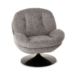 Fauteuil Memento - 81 x 86 x 83 cm - Chiné Gris Souris
