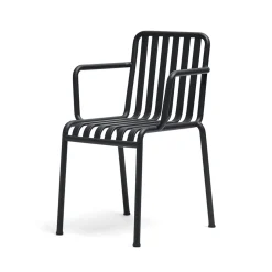 Fauteuil Palissade en acier poudré - Anthracite