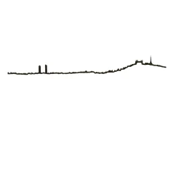 Frise décorative Lyon Noir