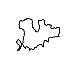 Frise décorative Mykonos - Noir - 50 cm