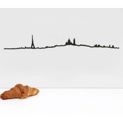 Frise décorative Paris noir