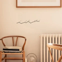 Frise décorative Val dIsère - Noir - 50 cm