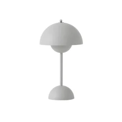 Lampe à poser Flowerpot VP9 Sans fil Gris clair mat