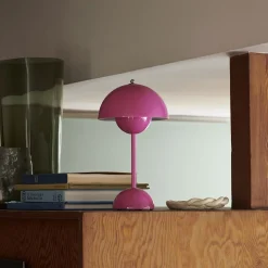Lampe à poser Flowerpot VP9 Sans fil - Rose Tangy