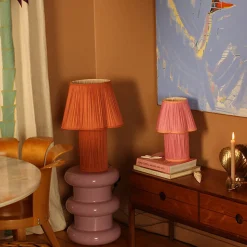 Lampe à poser Myra Silk Fuchsia