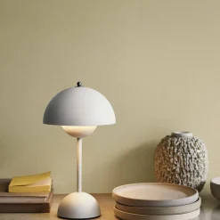 Lampe à poser Sans Fil Flowerpot VP9 - Blanc Mat