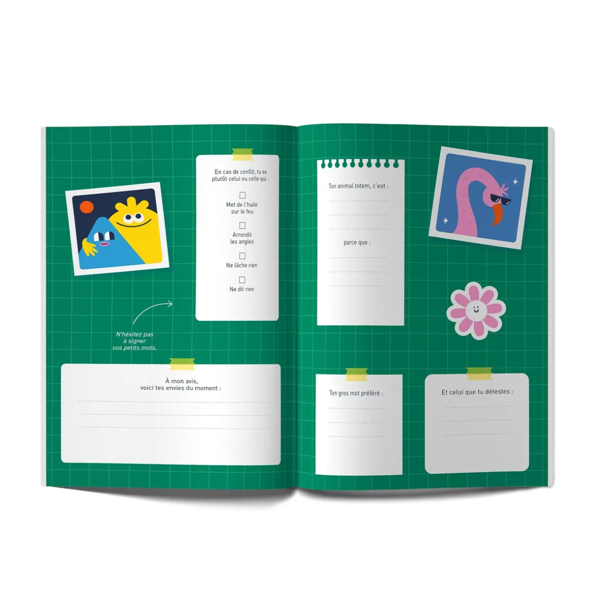 Livre à remplir et offrir Vive Toi !