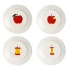 Lot de 4 assiettes Haines - S