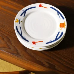 Lot de 4 assiettes Haines - L