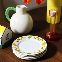 Lot de 4 assiettes Haines - L