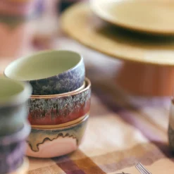 Lot de 4 Bols à Tapas Drift 70s - ø 11 cm