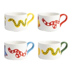 Lot de 4 mugs Haines