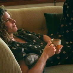 Lot de 4 Tasses à Cafe Cape en Céramique 70'S - 10.8 x 7.5