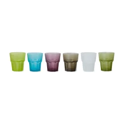 Lot de 6 Verres Eau Mineral - Ø 8,5 cm