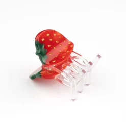 Mini Pince à cheveux Fraise