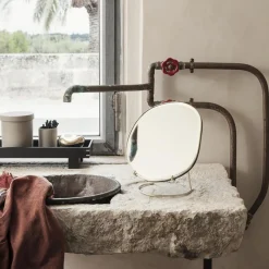 Miroir de table Pond - h 23 cm