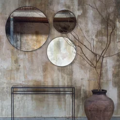 Miroir vieilli - Ø 61 cm