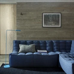 Module d'angle canapé N701 - Bleu