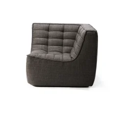 Module d'angle canapé N701 - Gris foncé