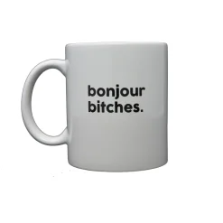 Mug en porcelaine - Bonjour Bitches
