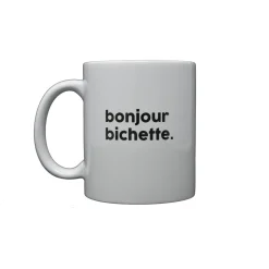 Mug en porcelaine - Bonjour Bichette