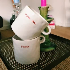 Mug I Love You - ø 9 cm