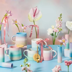 Mug Pastel Ombre Rose/Vert