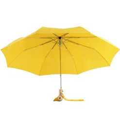 Parapluie à manche Tête de Canard - Jaune