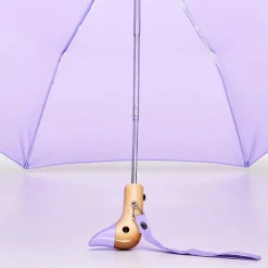 Parapluie à manche Tête de Canard - Lilas