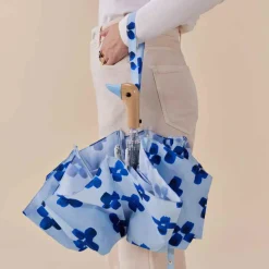 Parapluie à manche Tête de Canard - Floral Rain