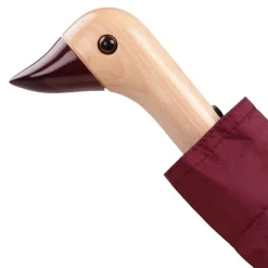 Parapluie à manche Tête de Canard - Cerise